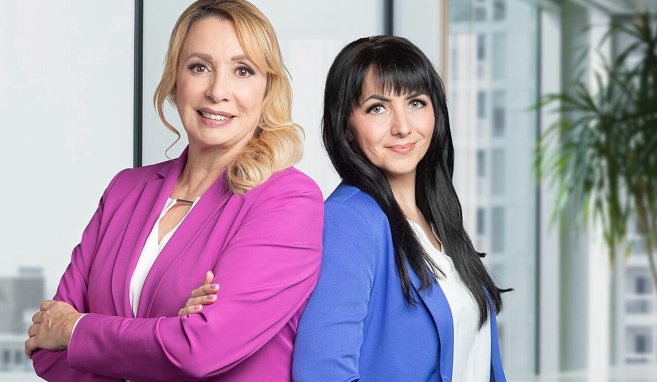 Heike Lukaschewski und Alla Klein